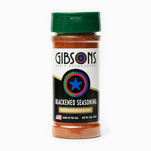 GIBSONS STEAKHOUSE Seafood Seasoning, 5.5oz Bottle