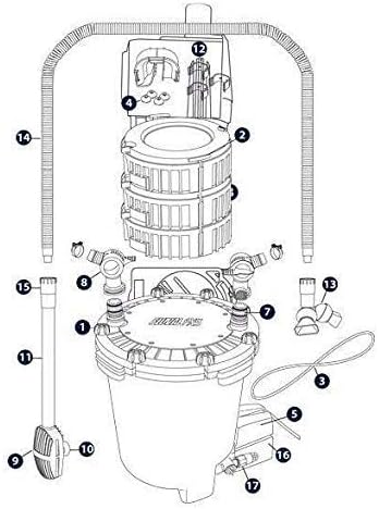 Hagen Fluval FX6 Lid Fastener