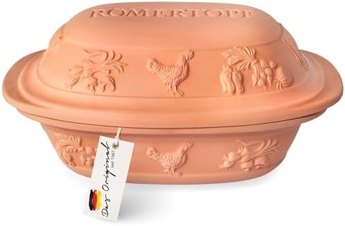 Römertopf Rustico unglazed, Ceramic, Terracotta, 3 litres