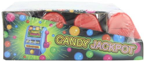 Kidsmania Candy Jackpot Slot Machine Candy Dispenser, 0.7-Ounce Candy-Filled Dispensers (Pack of 12)