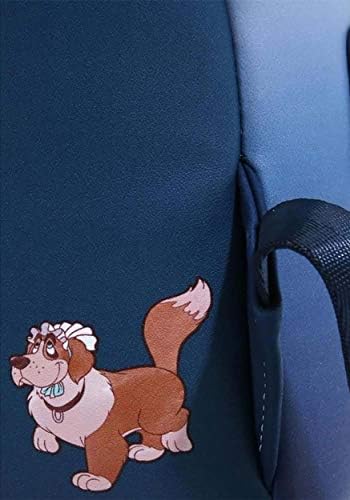 Loungefly Disney Peter Pan Second Star Glow Womens Double Strap Shoulder Bag Purse
