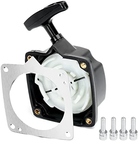 Pull Starter Replacement - 43cc 49cc 52cc 2HP Predator Earth Augers 63022 Pocket Bike Gas Petrol Scooter -Upgraded Wheel Core & Recoil Spring | for