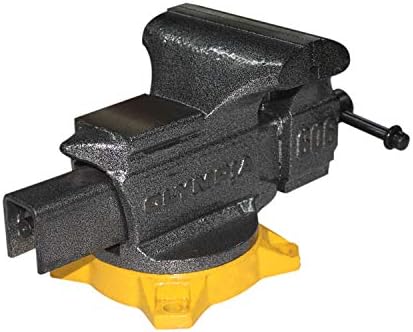 Olympia Tools 38-604 Bench Vise, Workshop Series, 4-Inch, gray
