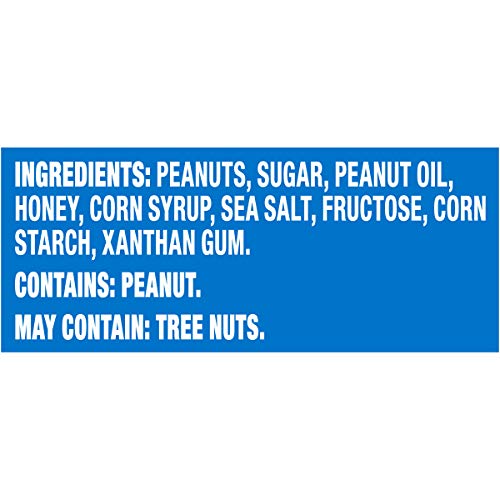 PLANTERS Honey Roasted Peanuts, Plant Based Protein Snacks, 16 Oz (1 Ct) | Roasted Sweet & Salty Nuts. Kosher. Resealable Jar. Snacks for Adults. Party Mix, Party Snacks