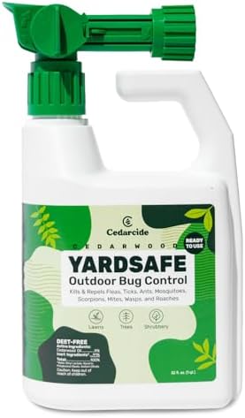 Cedarcide YardSafe | Kills & Repels Mosquitoes, Ticks, Fleas