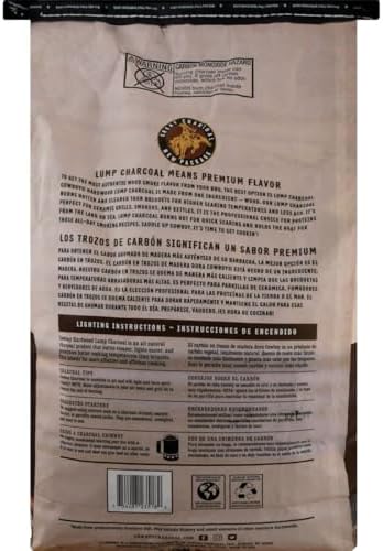 13518 Southern Style Hardwood Lump Charcoal, 18 lb