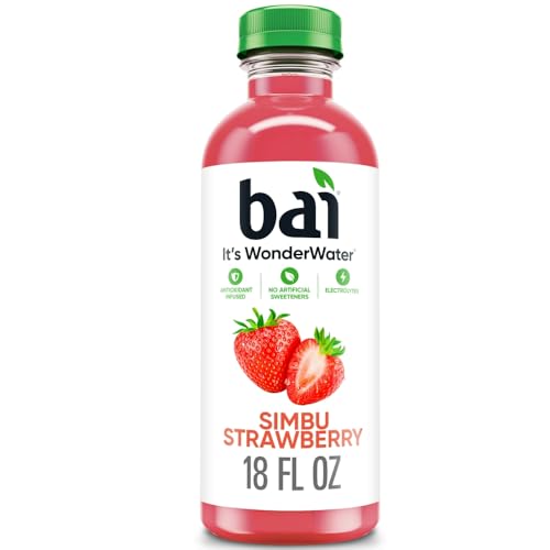 18oz BAI Simbu Strawberry rPET LS12