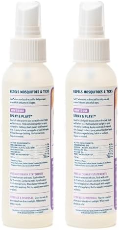Wondercide - Mosquito, Tick, and Insect Repellent with Natural Essential Oils - DEET-Free Bug Spray and Killer - Safe for Family - Cedarwood 2-Pack of 4 oz Bottle | With Natural Essential Oils - DEET-Free Bug Spray and Killer - Safe for Family