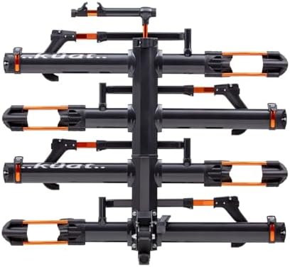 Kuat NV Add-On 2.0-2" - +2-Bike Rack, Black Metallic (NA22B) | Increases 2" NV 2.0 to a 4-Bike Hitch Rack, Rugged All-Metal Construction, E-Bike Compatible, Easy Installation