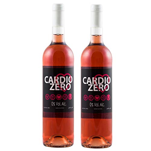 Elivo Cardio Zero Red Dealcoholized 0.0% Non-Alcoholic Red From Spain 750ml, Low Sugar, Low Calories (1 Bottle)