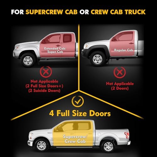 MIKKUPPA Truck Under Seat Storage - Fit for 2015-2026 Ford F150 F250 F350 | Compatible with 2015-2026 F150 SuperCrew Cab & Crew Cab