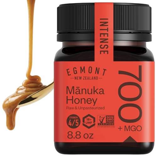 Egmont Honey Raw Mānuka Honey | UMF 18+ MGO 700+ Certified | 8.8oz