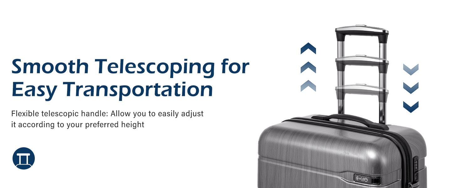 Smooth Telescoping for Easy Transportation