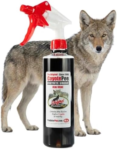 PredatorPee 100% Coyote Urine Natural Predator Scent Made in USA