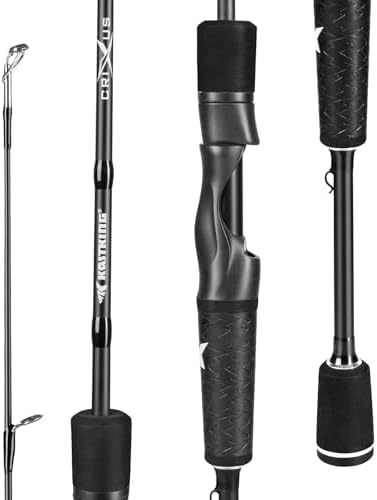 KastKing Crixus Fishing Rods with Golf Style SuperPolymer Handle