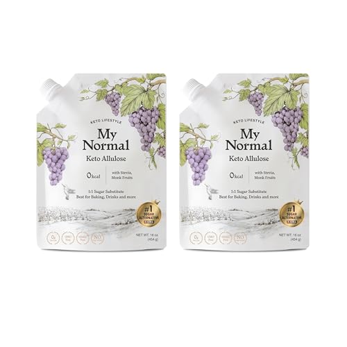 My Normal Keto Allulose Syrup - 1:1 Sugar Substitute, Zero Calorie 17.10 oz