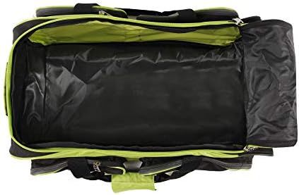 Fila 22" Lightweight Carry On Rolling Duffel Bag, Neon Lime, One Size