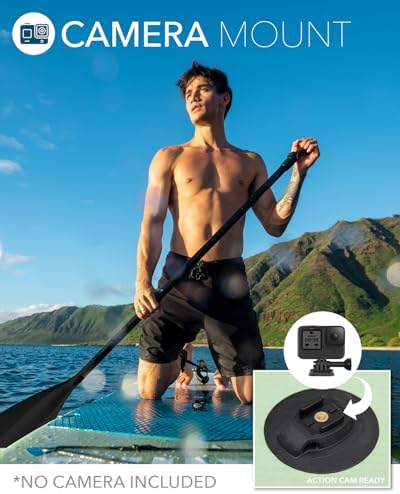 DAMA Inflatable Stand Up Paddle Boards for Adults w/Sup Board Accessories Hand Pump 4pcs Kayak Floating Paddle | Wide Stance