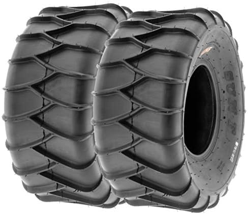SunF Set 2 ATV Tires 22x10-9 22x10x9 Sand & Snow 6 PR A036