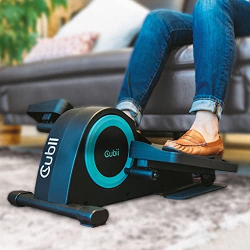 Cubii JR1, Under Desk Elliptical, Under Desk Bike Pedal Exerciser, Seated Elliptical, Work from Home Fitness, Mini Elliptical Machines for Home Use