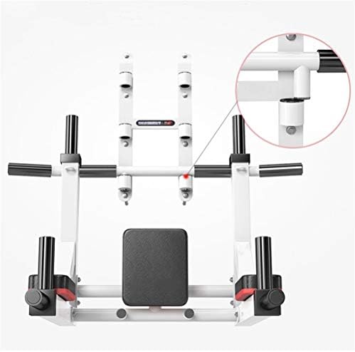 HAKENO Multifunctional Wall Mounted Pull Up Bar/Chin Up bar,Dip Station for Indoor Home Gym Workout,Power Tower Set Gym Equipment 800LBS