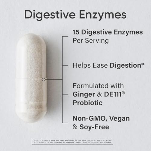 Sports Research® Digestive Enzymes w/Probiotics, 90 Veggie Caps