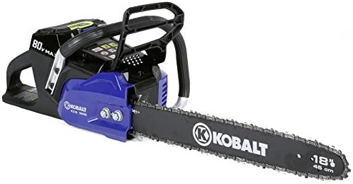 Kobalt 80-volt Max Lithium Ion 18-in Cordless Electric Chainsaw (No Battery and Charger, Tool Only)