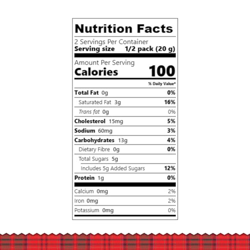Walker's Shortbread Highlanders, Pure Butter Shortbread Cookies, Snack Pack, 1.4 Oz (Pack of 18)