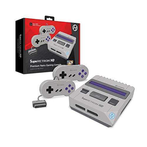 Hyperkin SupaRetroN HD Gaming Console for SNES/SFC with Controllers