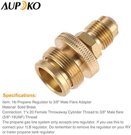 1LB Propane Tank Heater Attachment Adapter Connect 20-100Lb Propane Tank