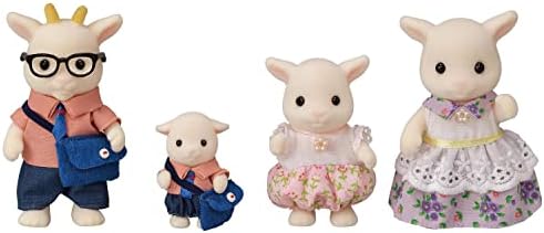Calico Critters Pickleweeds Hedgehog Family - Set of 4 Collectible Doll Figures for Children Ages 3+