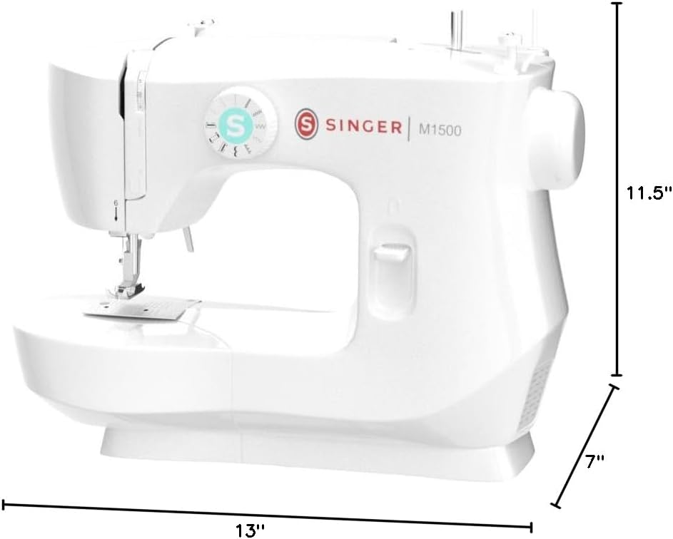 SINGER® M1500 Lightweight & Portable Sewing Machine with Accessory Kit