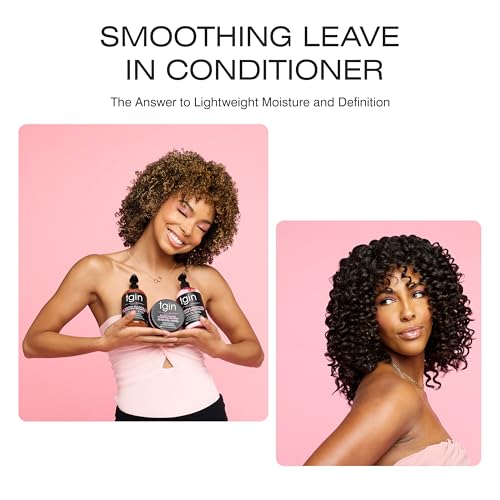 tgin Rose Water Smoothing Leave In Conditioner – Detangles & Defines Curls