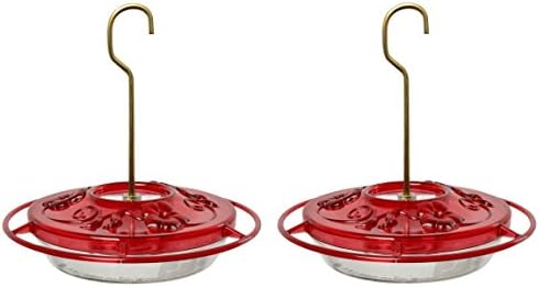 Aspects Little Fancy Rose 8 oz Hummingbird Feeder (2 Pack)