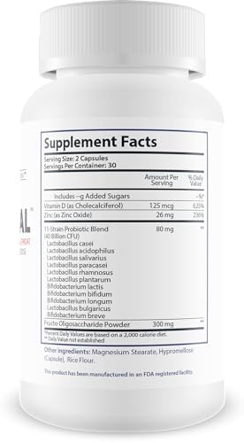 Pro Nasal - Our Best Sinus Support Supplement - Ear Nose Throat Probiotics - Sinus Probiotic for Natural Sinus Support - Oral Probiotics for Mouth
