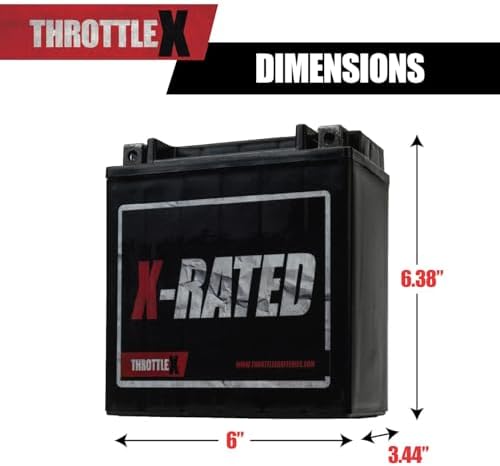 ADX20CH-BS - AGM Replacement Power Sport Battery