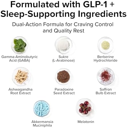 Night Shred Night Time Fat Burner & Natural Sleep Support, 30 Servings