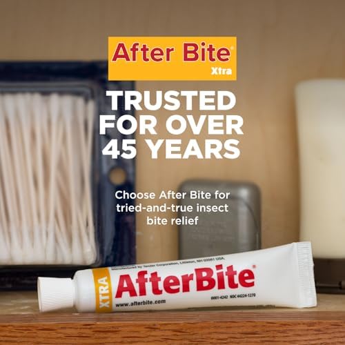 After Bite Xtra Bug Bite Itch Relief, Diphenhydramine HCl Gel Formula, 4Pk