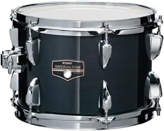 Tama Imperialstar Complete Drum Set - 5-Piece - 18 Inches Kick - Hairline Black