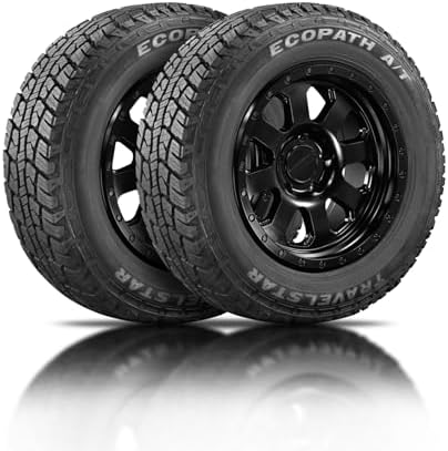 Travelstar Ecopath AT All Terrain 31X10.50R15LT 6 Ply 109R Light Truck Radial Tire + Three-year Road Hazard Warranty Included 31X10.50R15 (Tire Only)