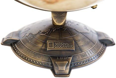 National Geographic Antique Globe 12". Made in The USA