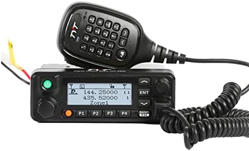 TYT MD-9600 GPS with AES256 Dual Band DMR Mobile Transceiver 50-Watt Car Truck Radio