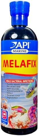 API MARINE MELAFIX Saltwater Fish and Coral Bacterial Infection Remedy 16-Ounce Bottle