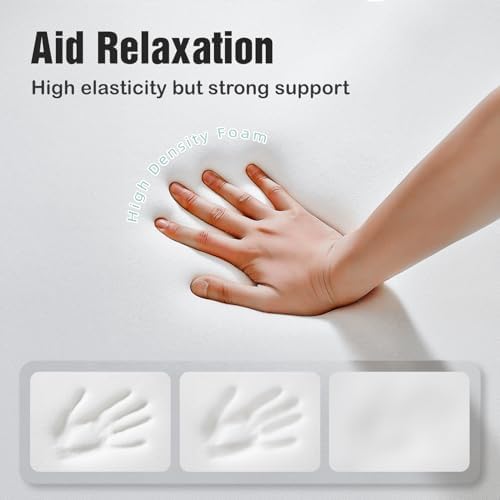 LightEase Memory Foam Leg, Knee, Ankle Foot Support and Elevation Pillow for Surgery Recovery