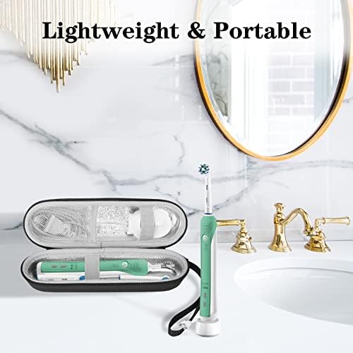 ProCase Electric Toothbrush Hard Travel Case Compatible with Oral-B Pro 1000 8000, Sonicare 1100 5100 6100