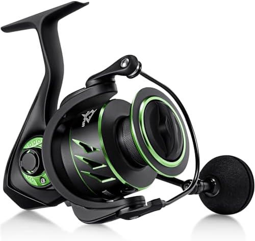 Piscifun Viper X Spinning Reel, 33lb Max Drag, 10+1 Shielded BB
