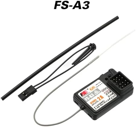 2Pcs Flysky FS-A3 AFHDS2A 2.4G 3CH Receiver for GT2E GT2G Transmitter