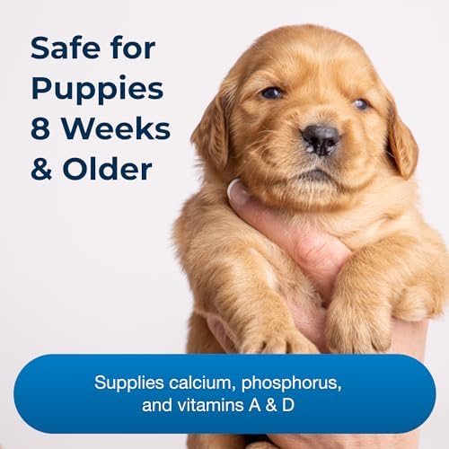 PetAg Sure Grow 100 - Promotes Optimal Bone Development in Puppies Eight Weeks and Older - with Calcium, Phosphorus