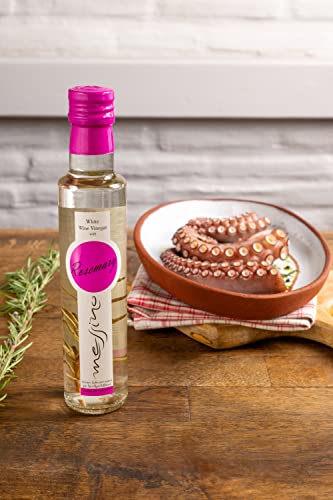 Messino White Wine Vinegar, Greek Vinegar for Salads, 250ml