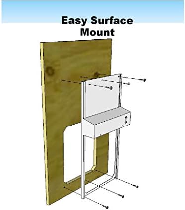 Automatic Chicken Coop Door Extra Large 13 x 10.5 Inch Opening, Heavy Duty Galvanized Steel, Predator Resistant, ADOR1 Made in USA